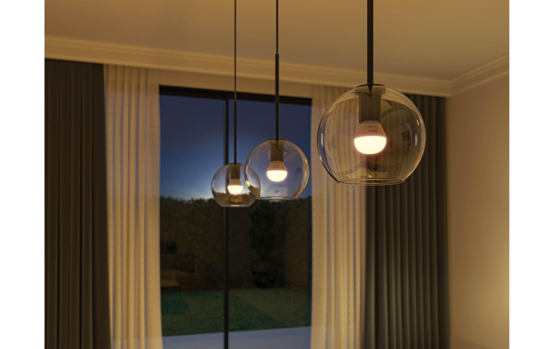 Philips by Signify Philips Hue Smart-Leuchtmittel E14 White Ambiance – 470 lm, 2200–6500 K, App-Steuerung, dimmbar – 2er-Pack