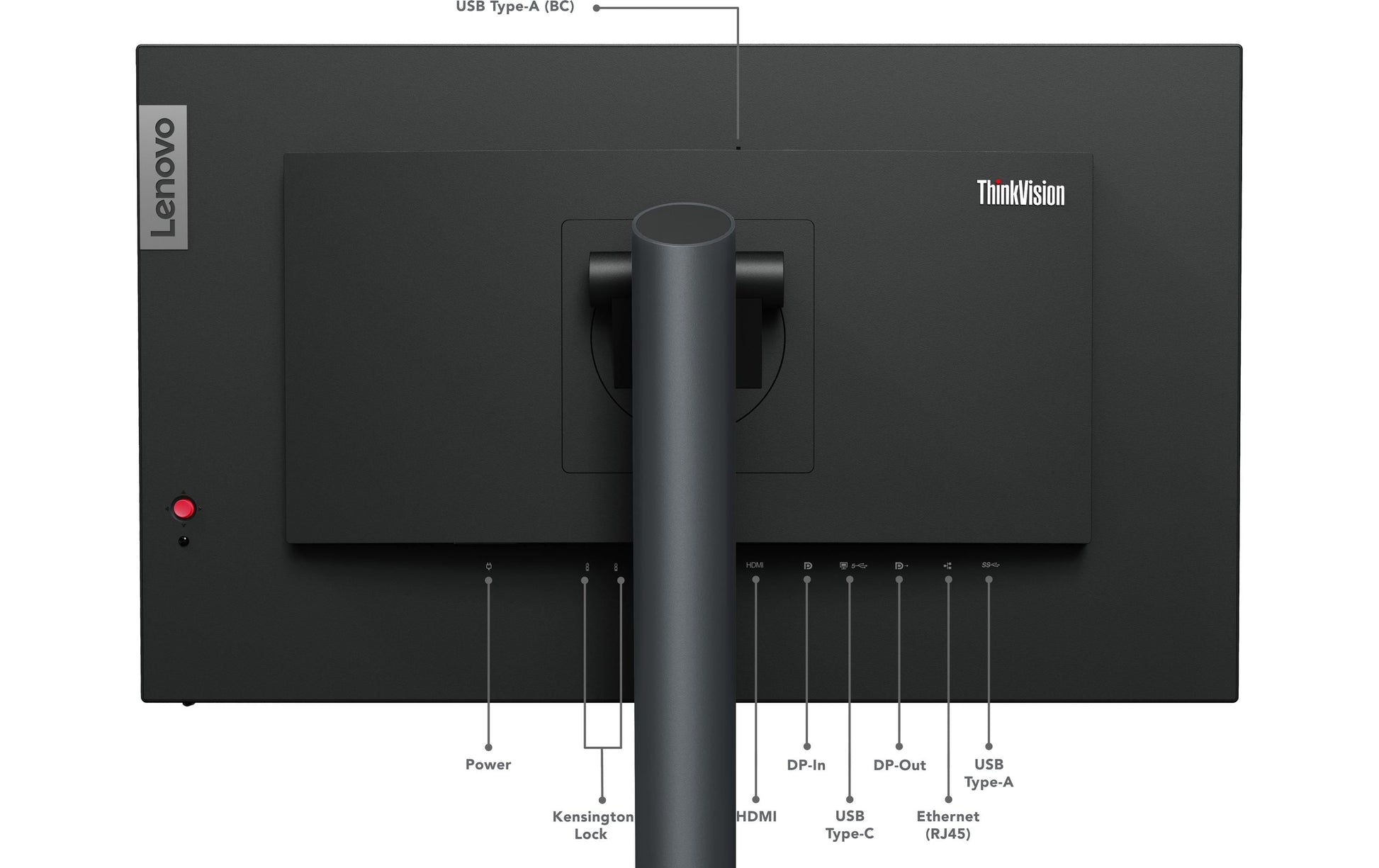 Lenovo ThinkVision P24h-30 – Monitor, 23,8"