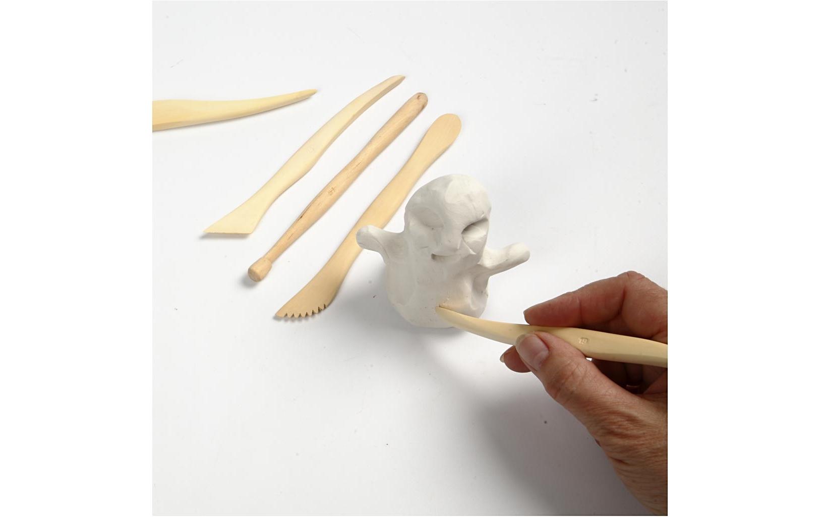 Creativ Company Töpferwerkzeug-Set, 6-teilig