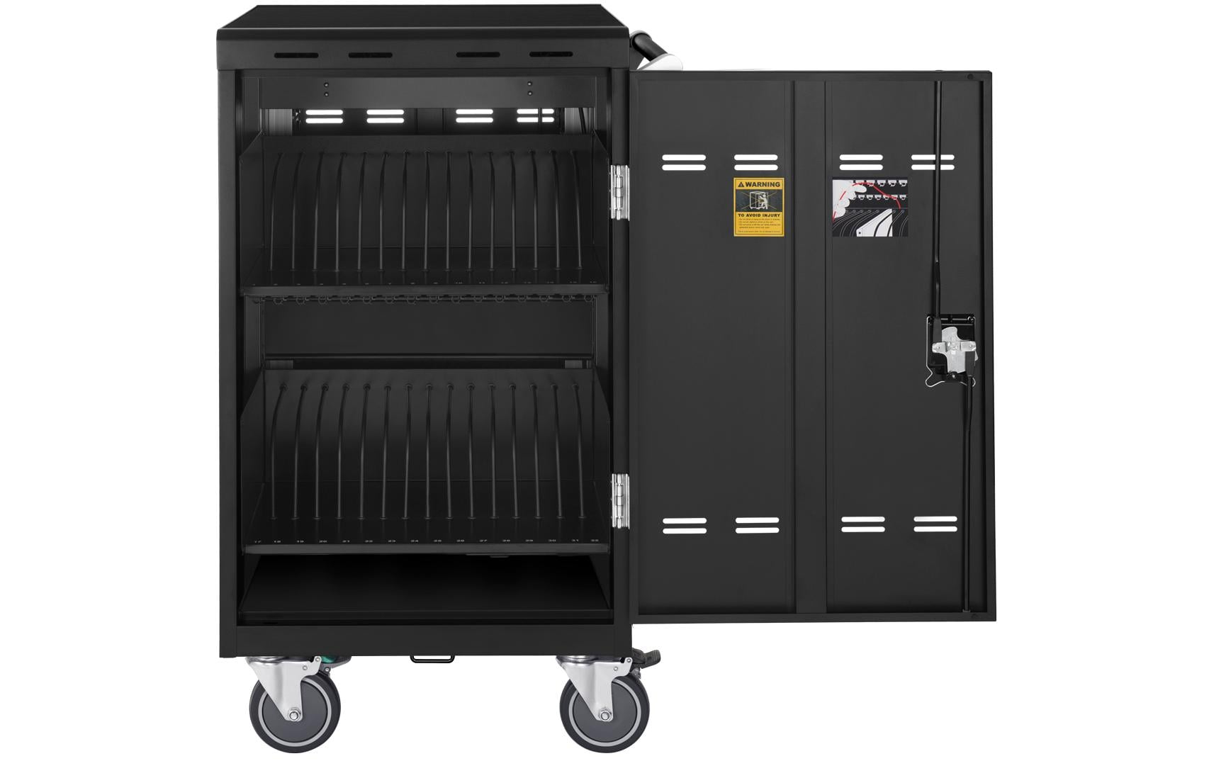 Acer Gerätewagen – für 32 Notebooks bis 15,6" – Abschliessbar, Ladefunktion – Schwarz