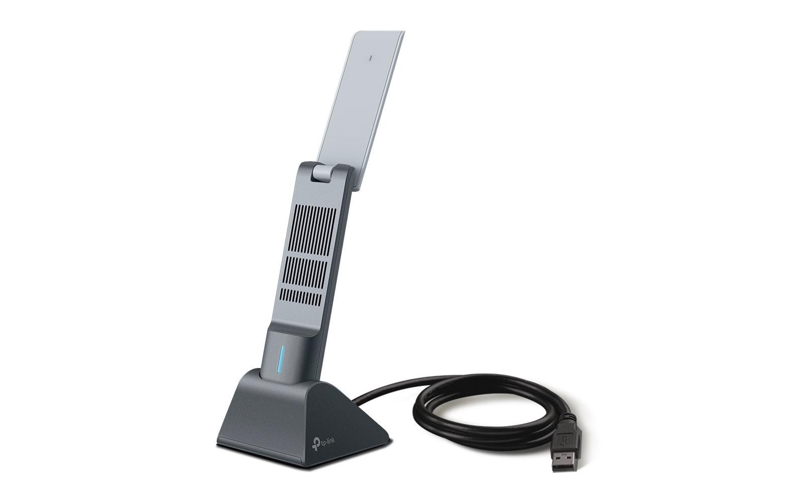 TP-Link Archer TX20UH USB-WLAN-Adapter – Wi-Fi 6 (802.11ax), bis zu 1800 Mbit/s, USB 3.2 Gen 1 (5 Gbit/s) – für W