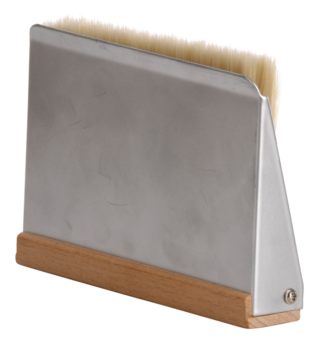 Esschert Design Kehrgarnitur GT183 – 15,8×11,3×4,1 cm, Buche/Stahl/PBT/Wolle, natur, 2-teilig