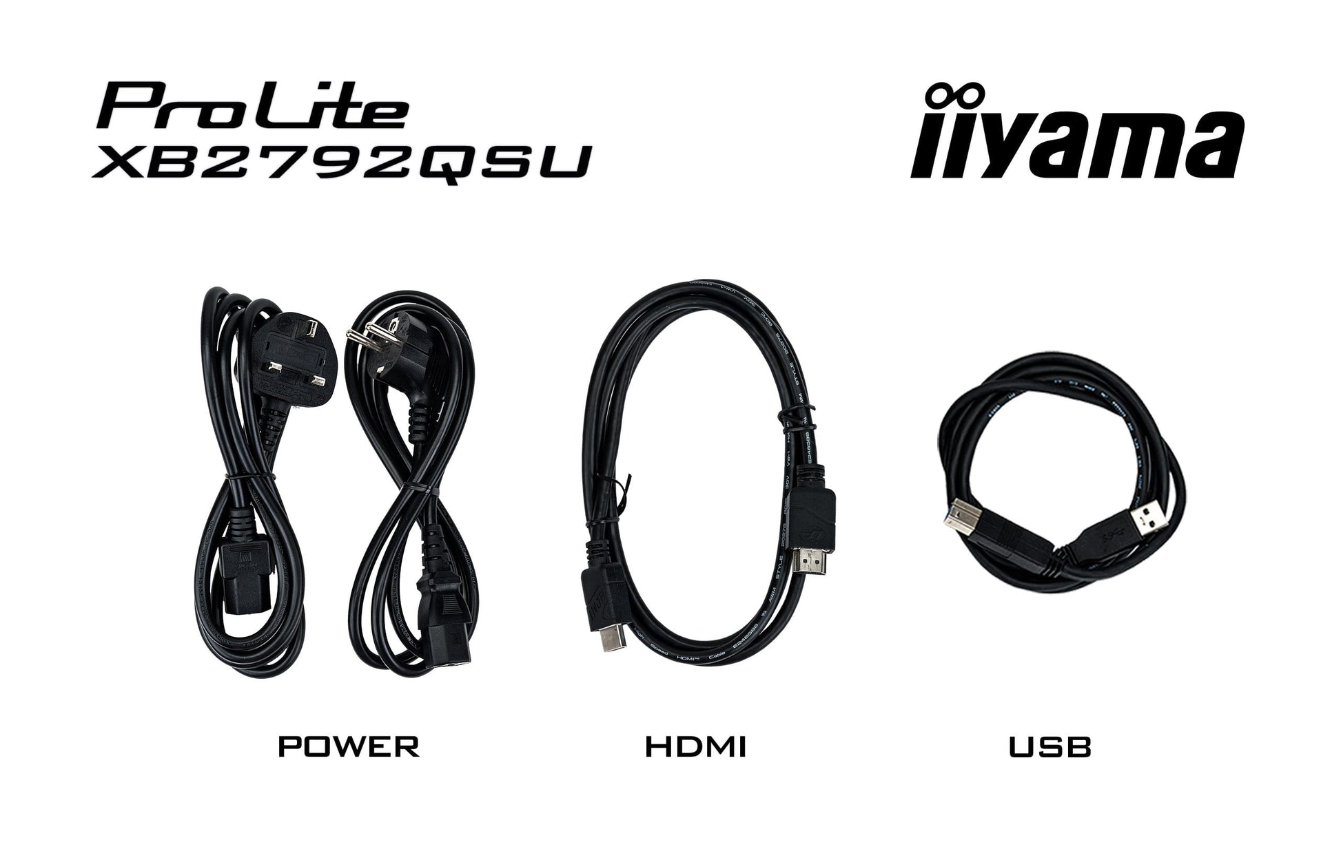 iiyama XB2792QSU-B1 – Monitor, 24", IPS, 120 Hz, EyeSafe, EyeComfort