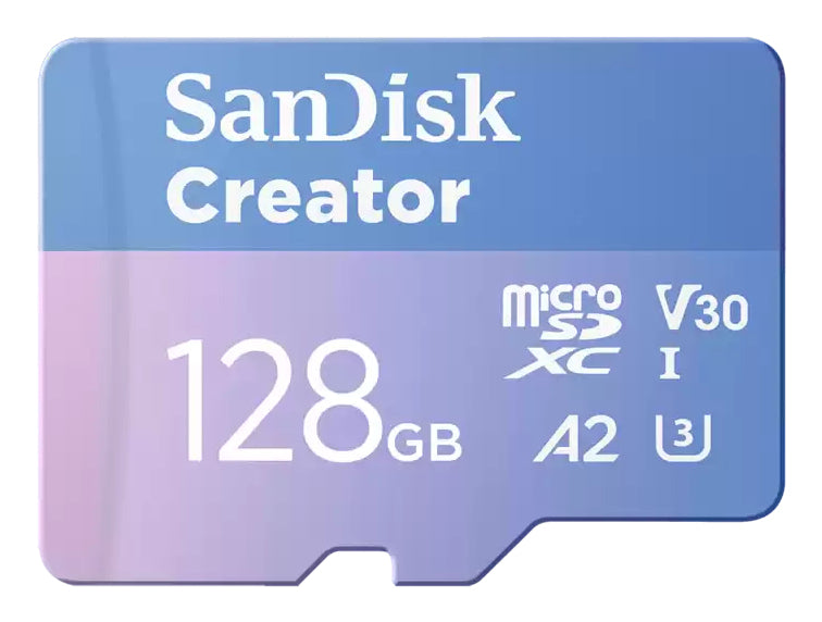 SanDisk Extreme microSDXC 128 GB – UHS-I, Klasse 10, 190/90 MB/s, inkl. SD-Adapter