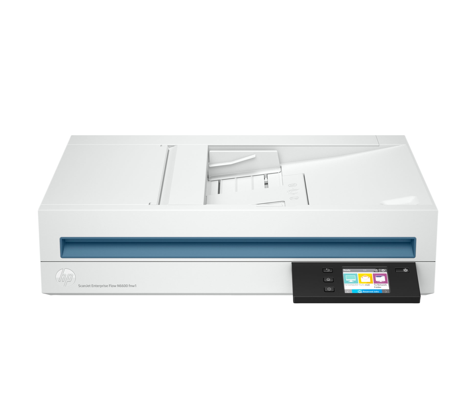 HP Scanjet Enterprise Flow N6600 – Flachbettscanner mit ADF, Legal, Duplex, 1200 dpi, ADF 100 Blatt