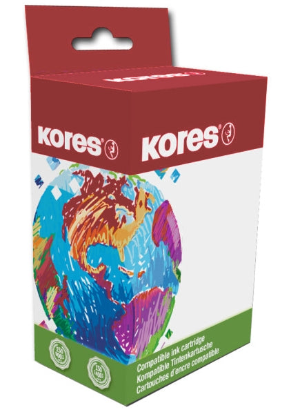 Kores G1901MC Dreifarbig Tintenpatrone (Kompatibel) – 426 Seiten – für HP DeskJet 3920/3940 – ersetzt C9352A