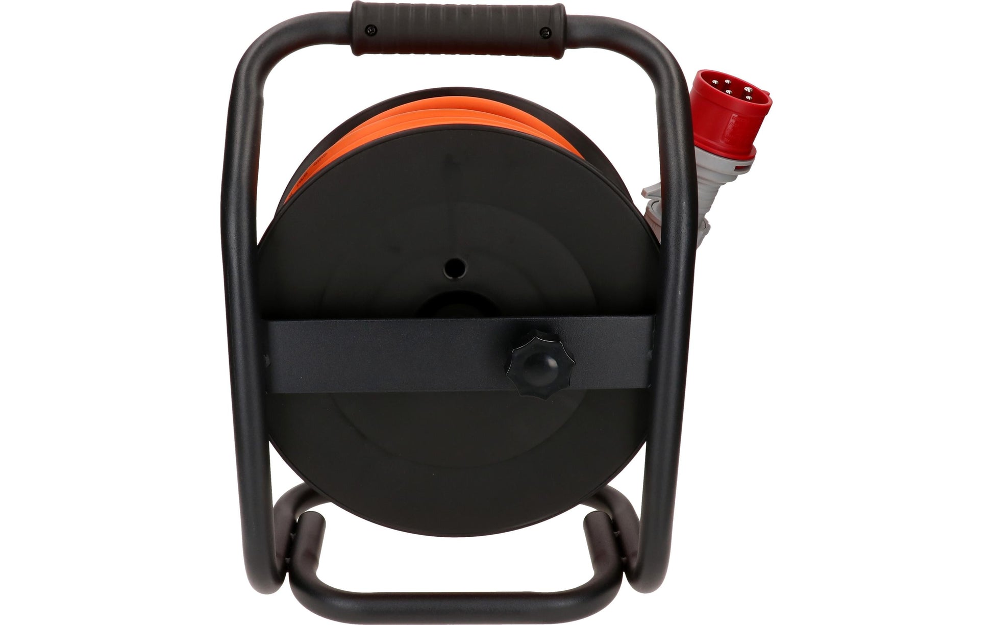 Max Hauri AG Max Hauri Kabelrolle, 30 m, (2×T25 + 1×CEE 16-5), IP44, Eingang CEE 16-5 – schwarz