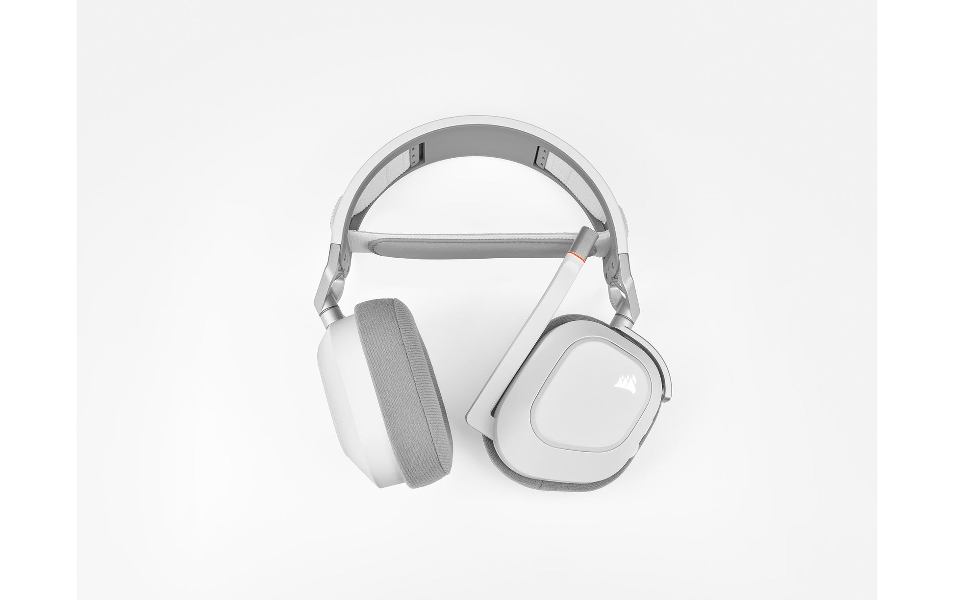 Corsair HS80 RGB – Gaming-Headset Over-Ear – USB-A, Dolby Atmos – Weiss – für PS5 – bis 20 h