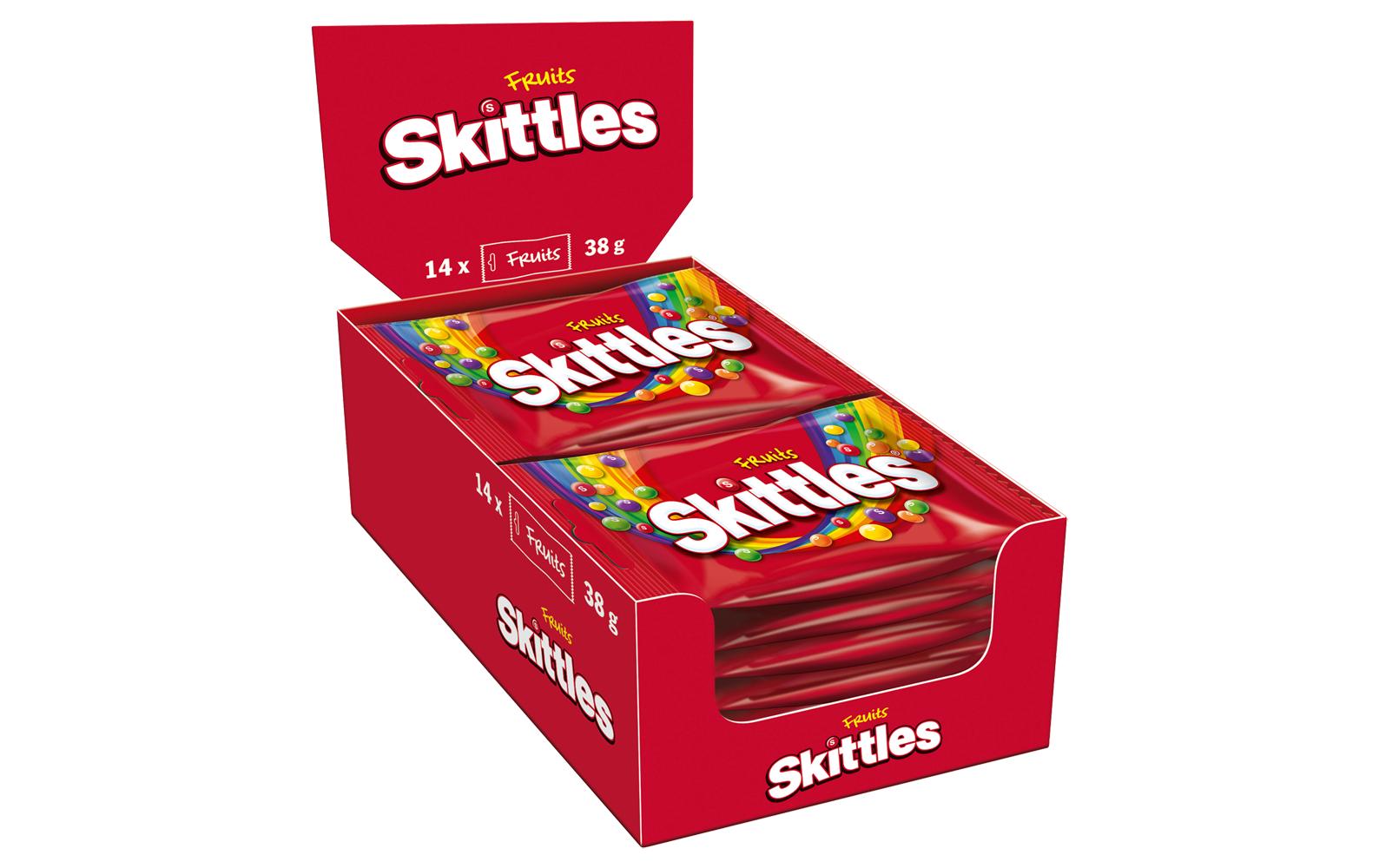 Skittles Fruity Fruchtgummi – 14 × 38 g
