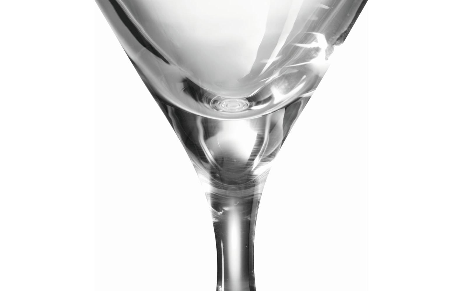 LEONARDO TWENTY4 Wasserglas – 0,33 l, Kristallglas, Transparent, Spülmaschinenfest, Stossfest, 6 Stück