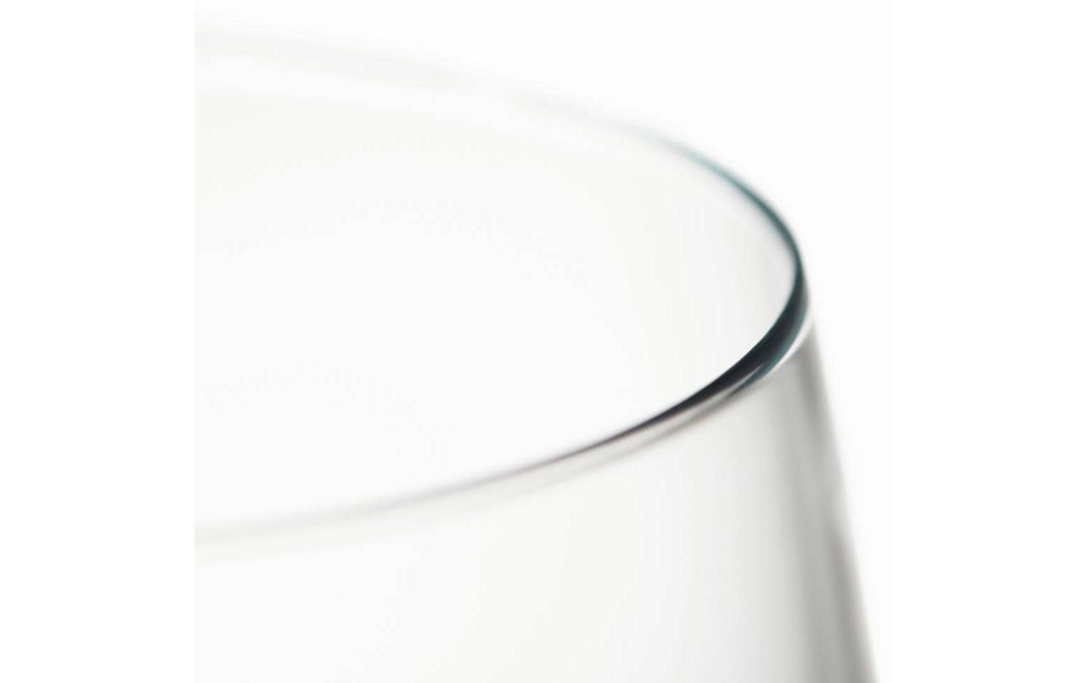 LEONARDO TWENTY4 Wasserglas – 0,33 l, Kristallglas, Transparent, Spülmaschinenfest, Stossfest, 6 Stück