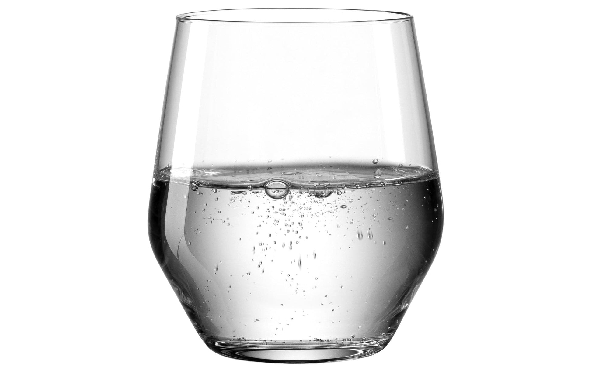 LEONARDO Trinkglas TWENTY4 – 6er Set, 310 ml, Ø 8 cm, H 9 cm, Kristallglas, Transparent, spülmaschinenfest