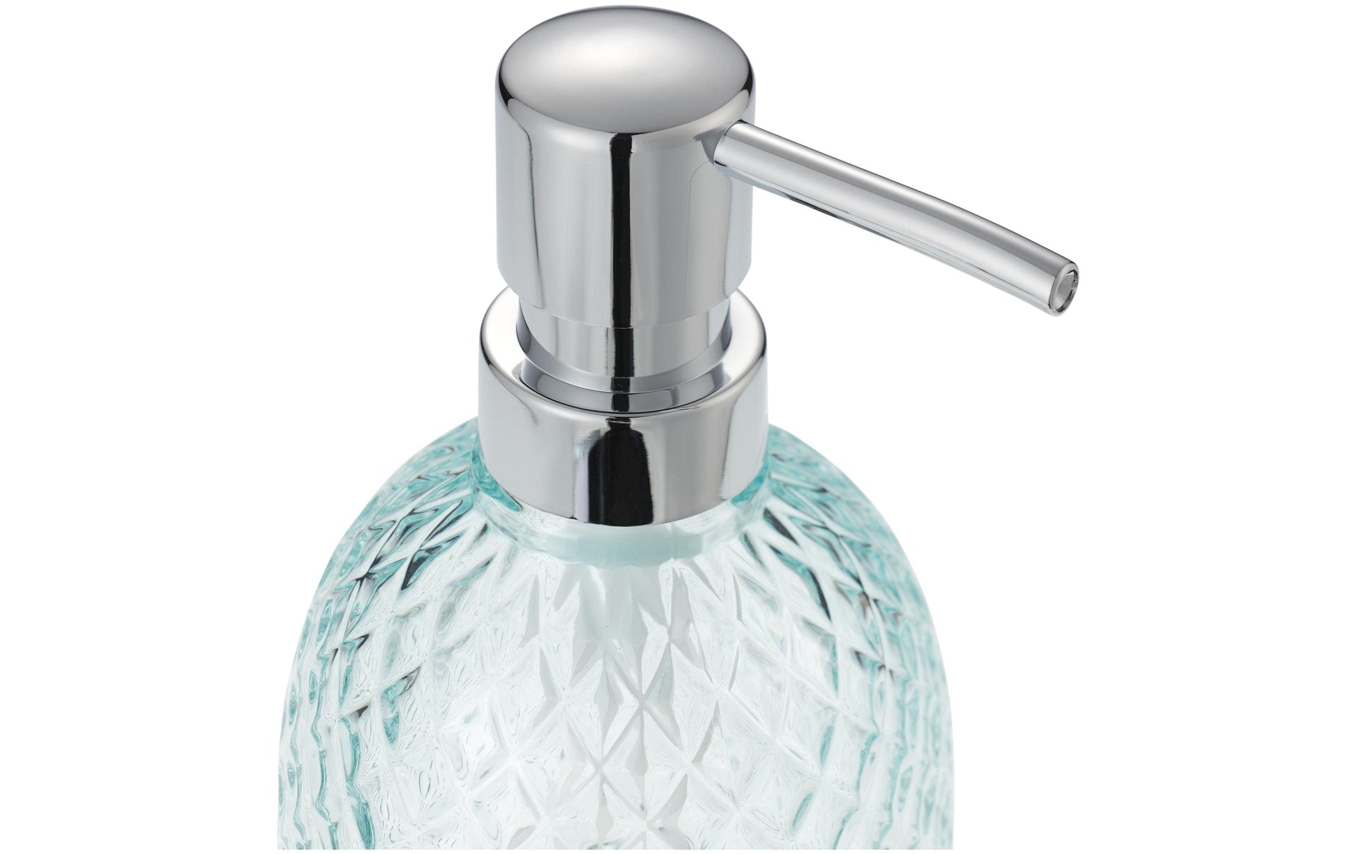 Diaqua Facette Seifenspender – Glas, Mint, 900 ml