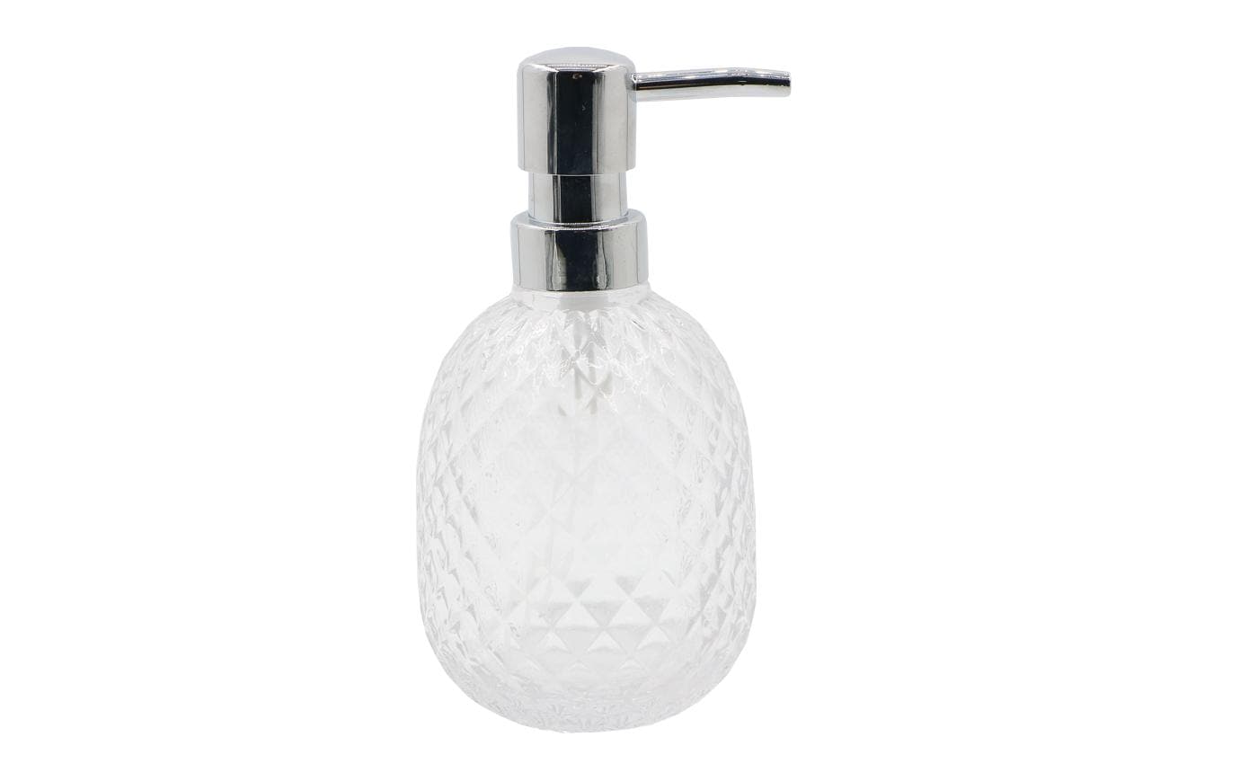Diaqua Facette Seifenspender – Glas, Transparent, 900 ml