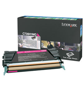 Lexmark Toner – magenta, 10000 Seiten