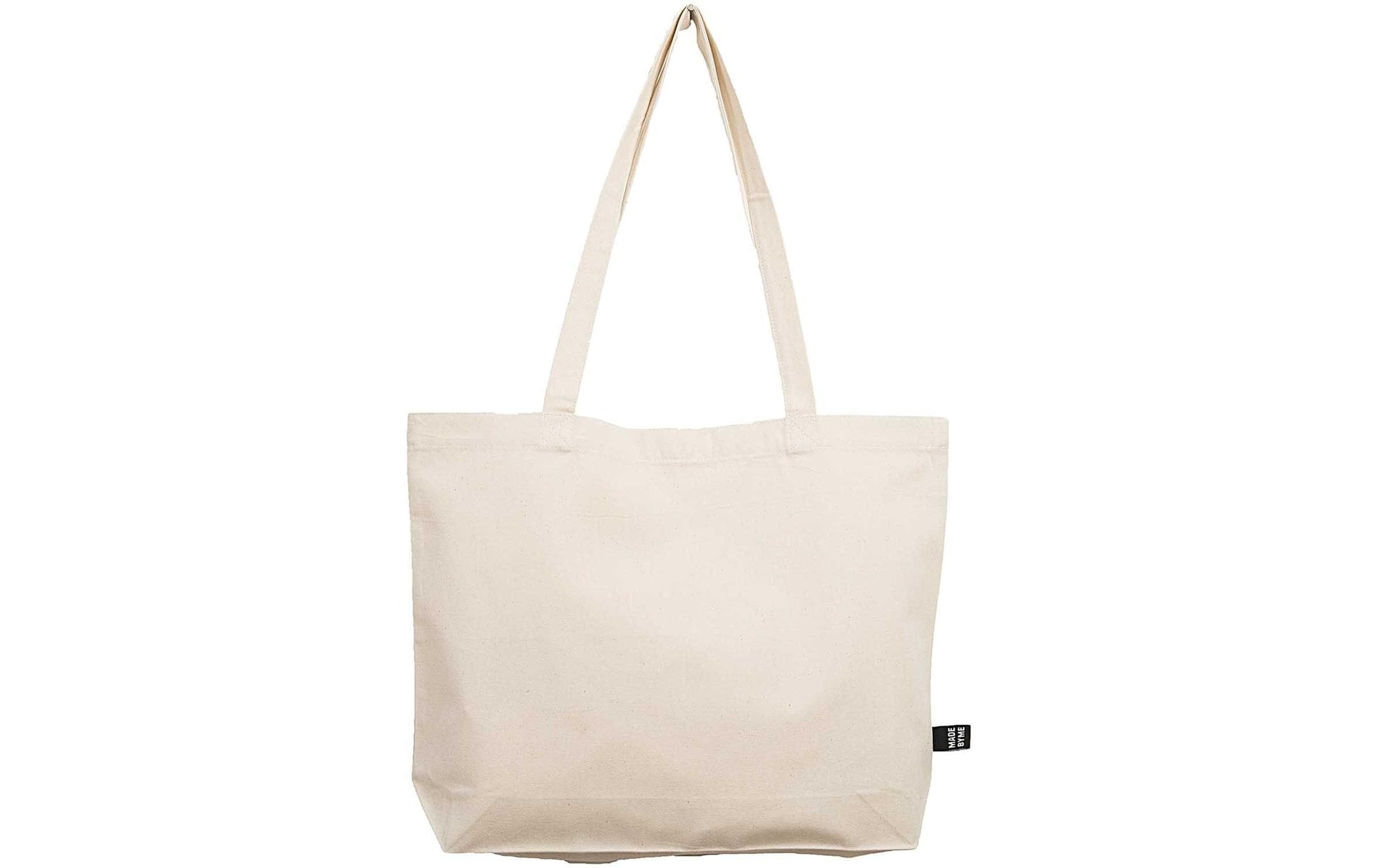 Rico Design Stofftasche, Baumwolle, Weiss, 445×340×335 mm, Lange Henkel