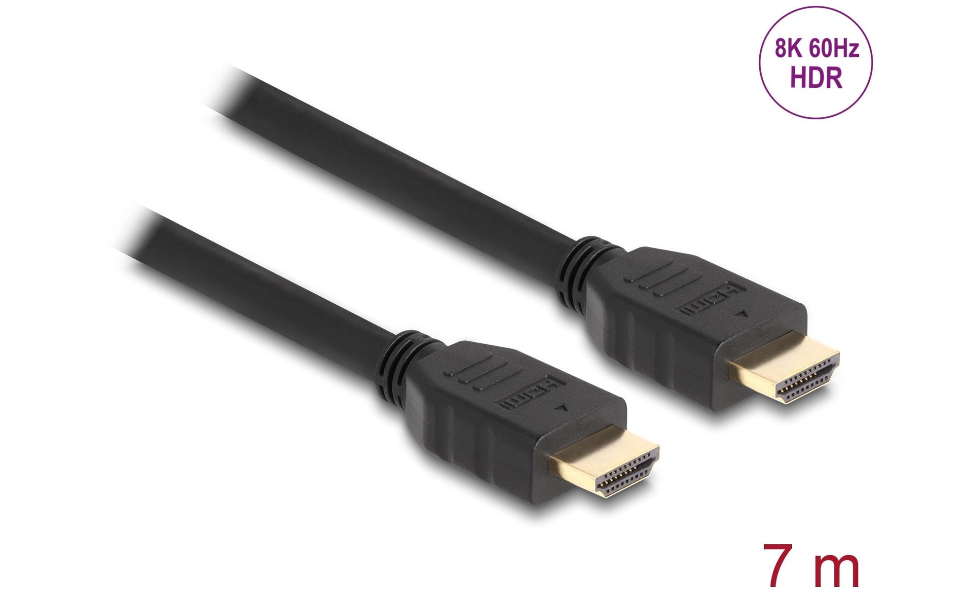 DeLOCK HDMI-Kabel, Schwarz, 1 Stück