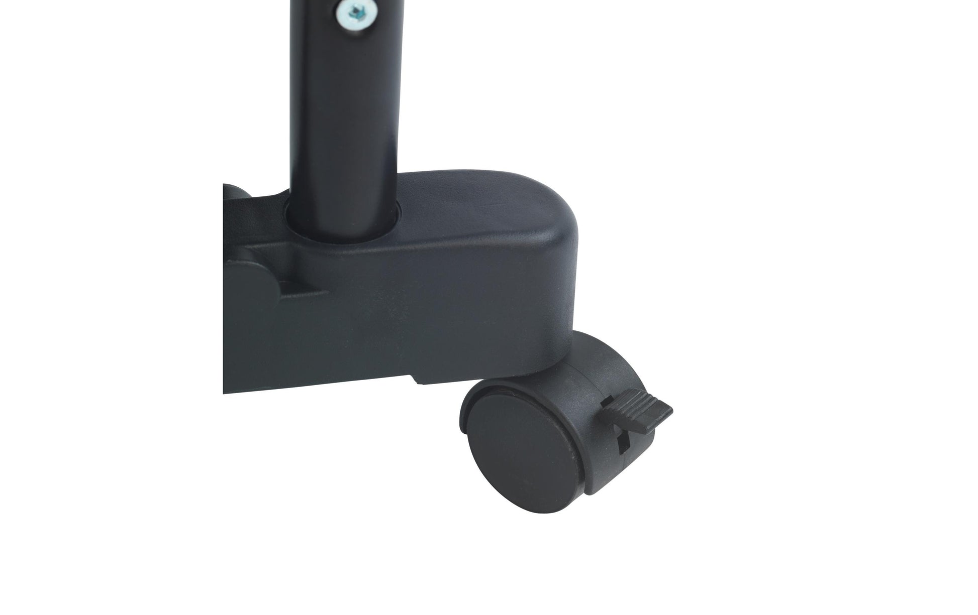 WENKO All In Garderobenständer (mit Schirmhalter) – Metall – Schwarz/Silber – 1'170 mm