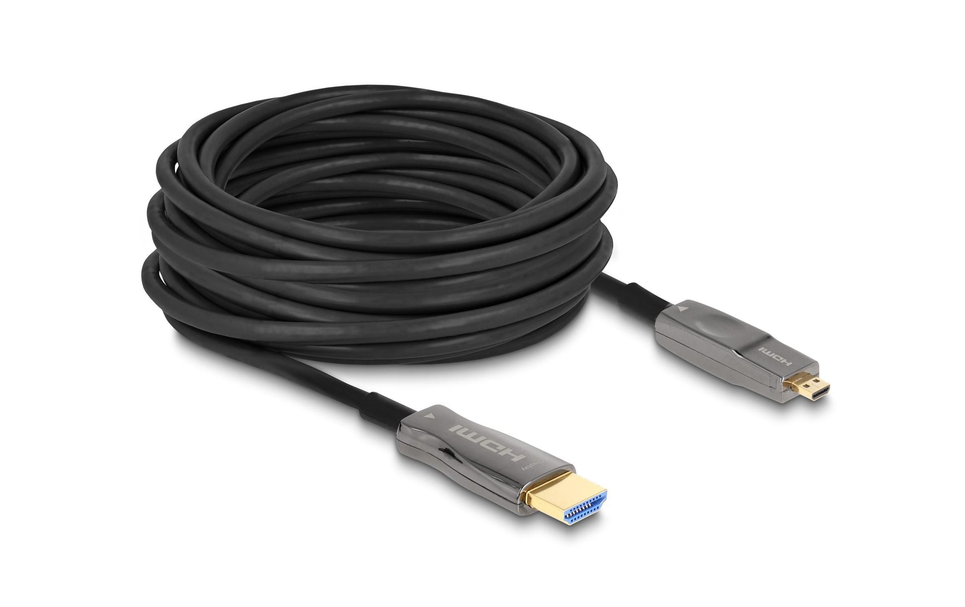 DeLOCK HDMI-Kabel, DisplayPort, Schwarz