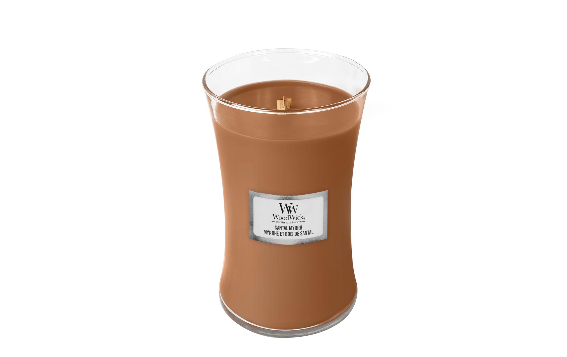 WoodWick Duftkerze – Zitrone – Ø 10 × 18 cm – 120 h
