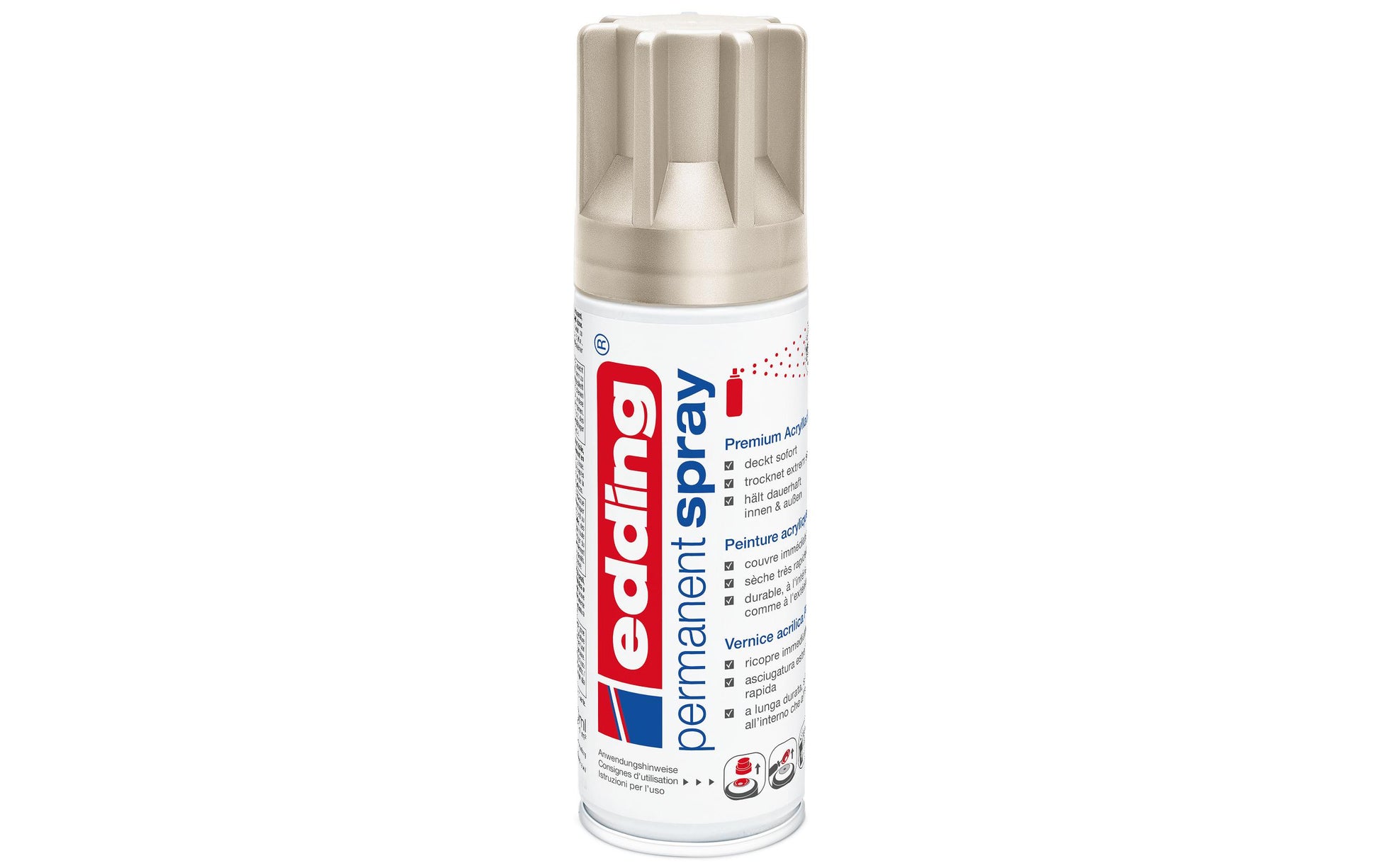 Edding Farbspray – Champagner Gold, Seidenmatt, 200 ml