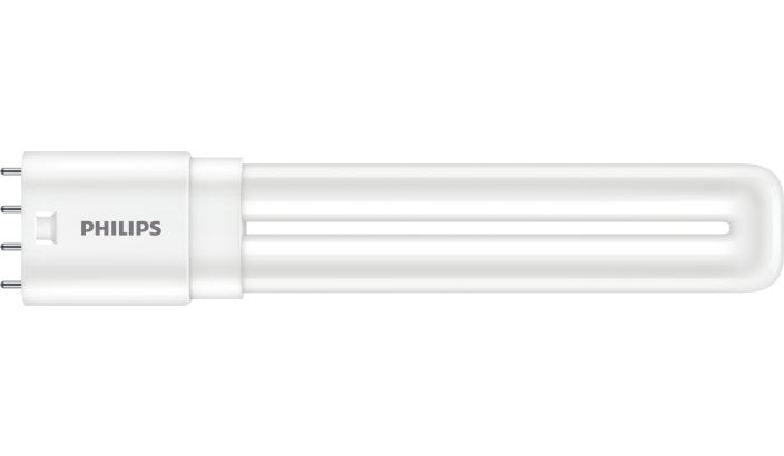 Philips LED-Leuchtmittel 2G11 Rohr – 1000 lm, 8 W, Neutralweiss 4000 K – 1 Stk. – Weiss, Glas