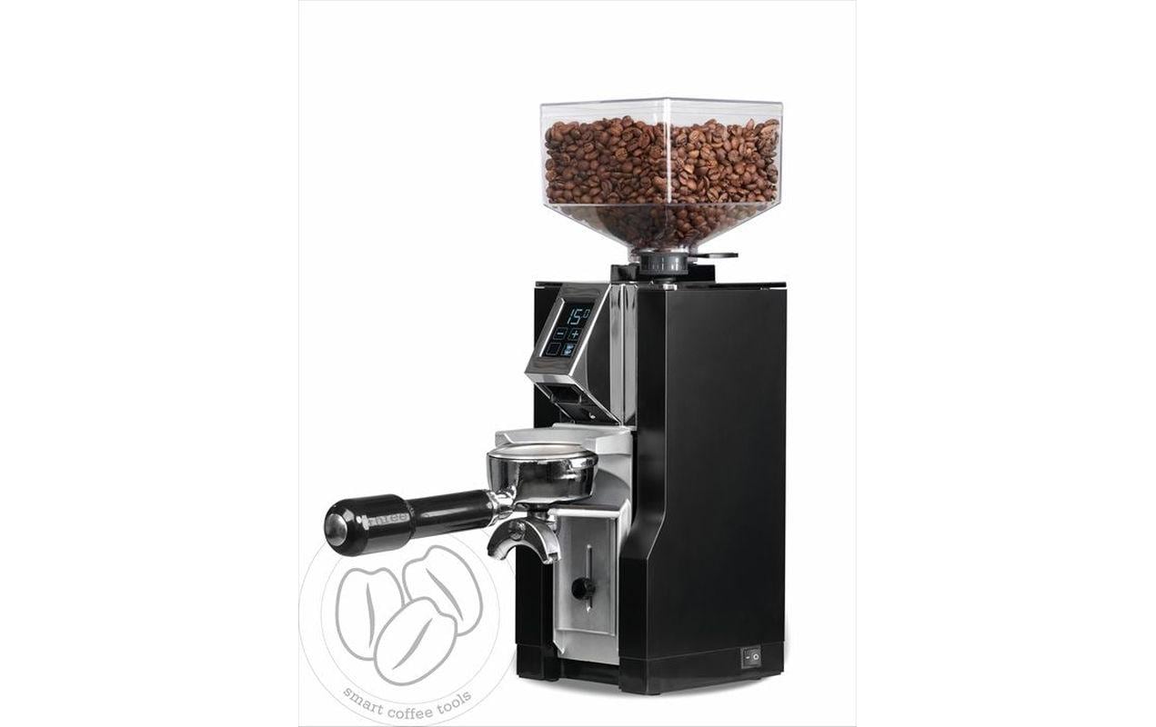 Eureka Kaffeemühle Mignon Libra – 300 g, Scheibenmahlwerk, 310 W – schwarz matt
