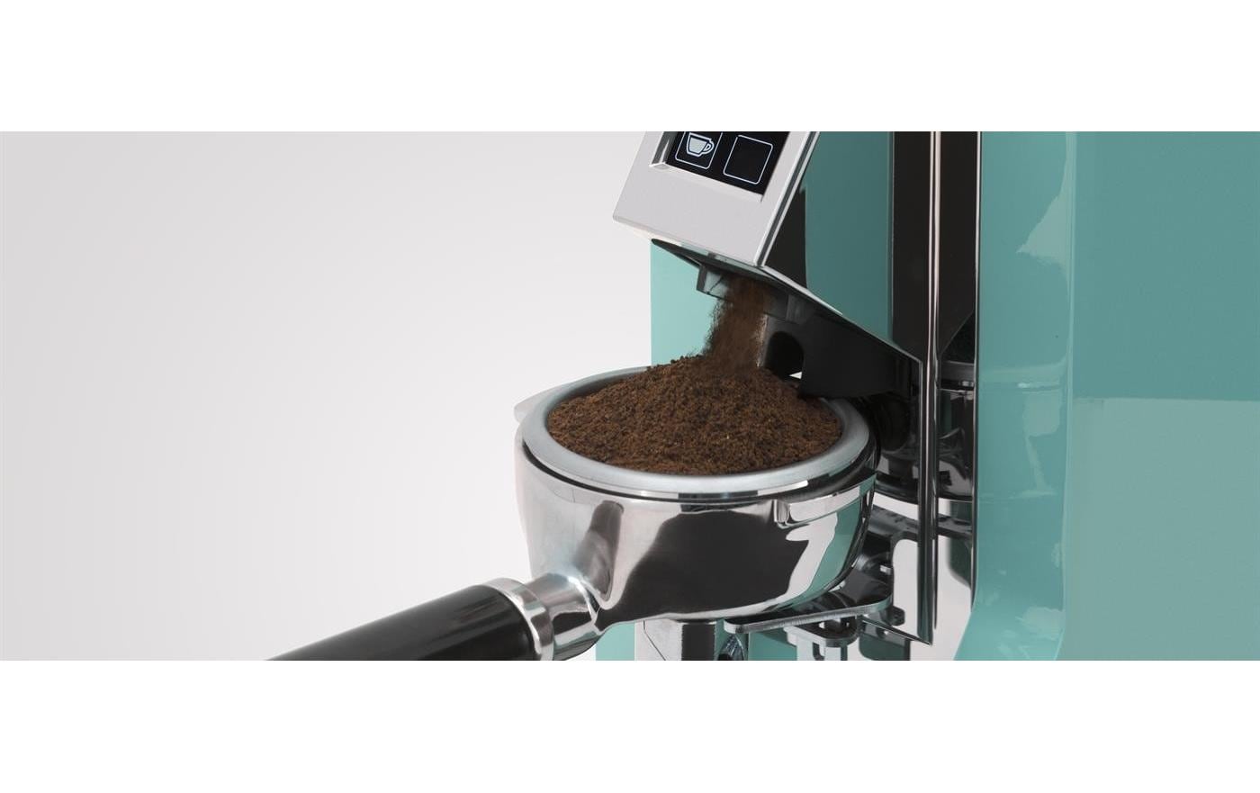 Eureka Kaffeemühle Mignon Specialita – 300 g, Scheibenmahlwerk, 260 W – Schwarz/Chrom
