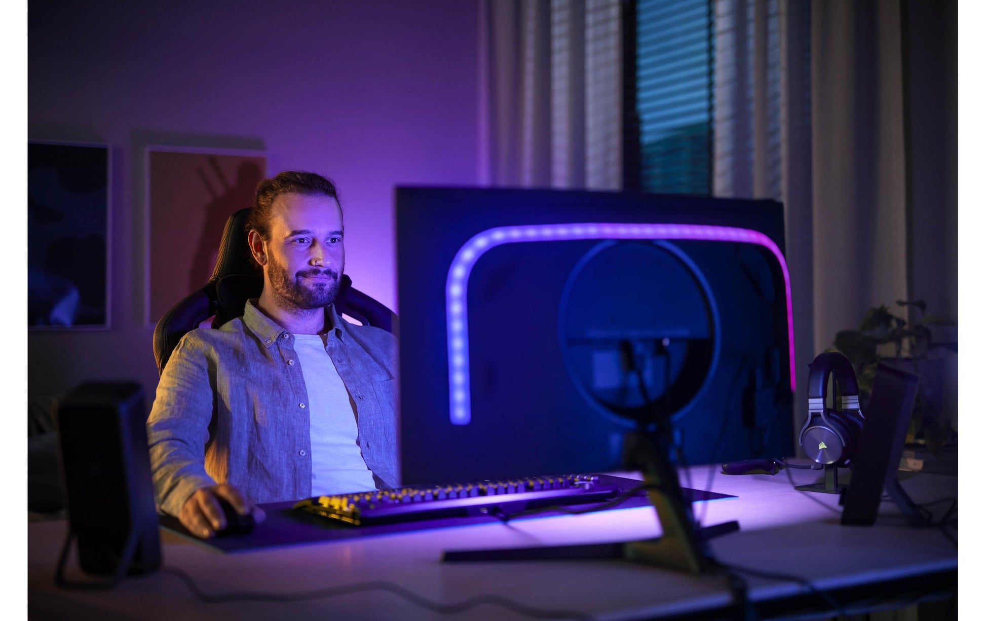 Philips Hue Lightstrip Play Gradient – Zigbee, dimmbar – 2000–6500 K – 800 lm
