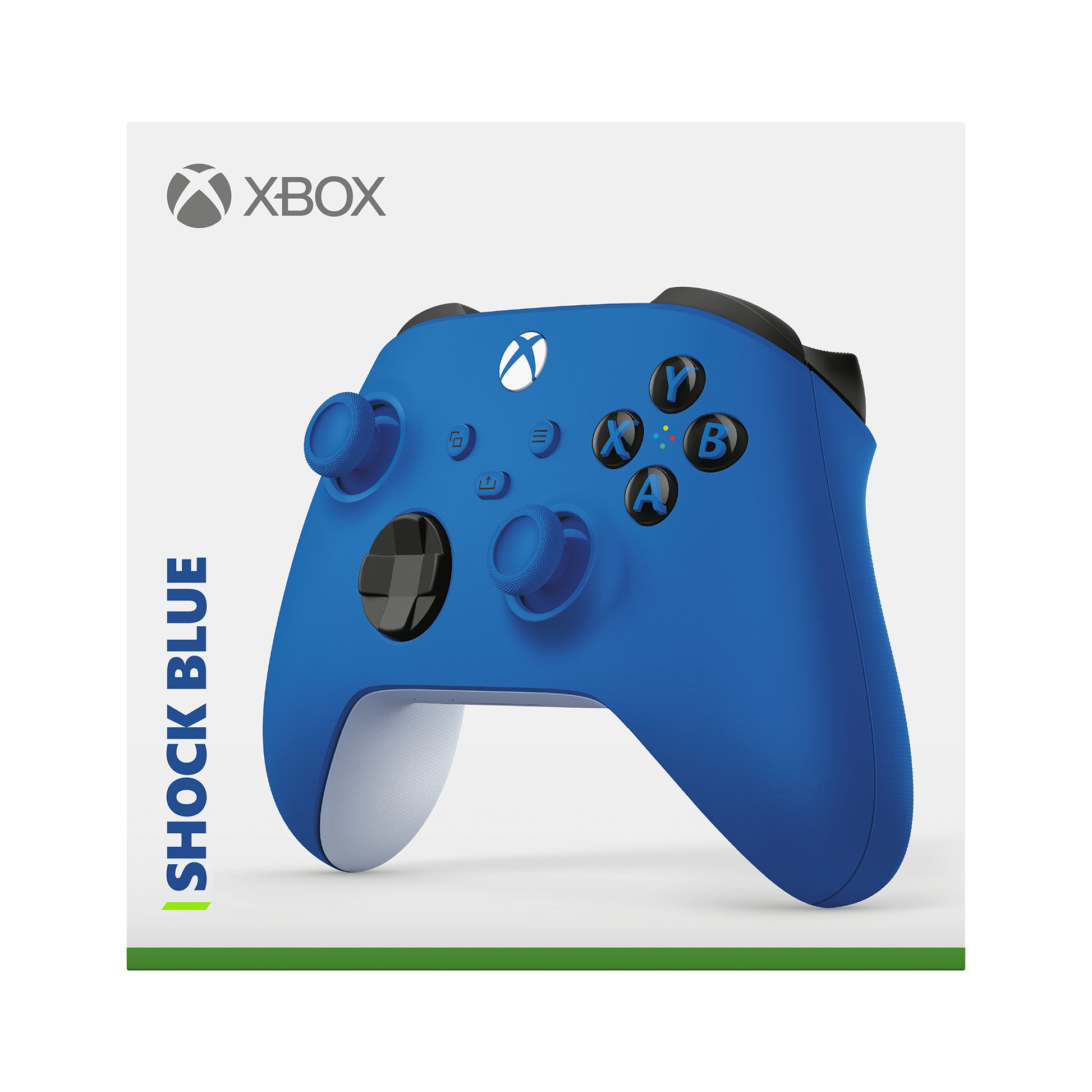 Microsoft Xbox Wireless Controller – Gamepad – USB + Bluetooth, Reflex-Vibration, für Xbox, PC & Android, Blau