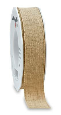 Pattberg Geschenkband Polyester Beige – 25 mm × 15 m – 1 Stk.