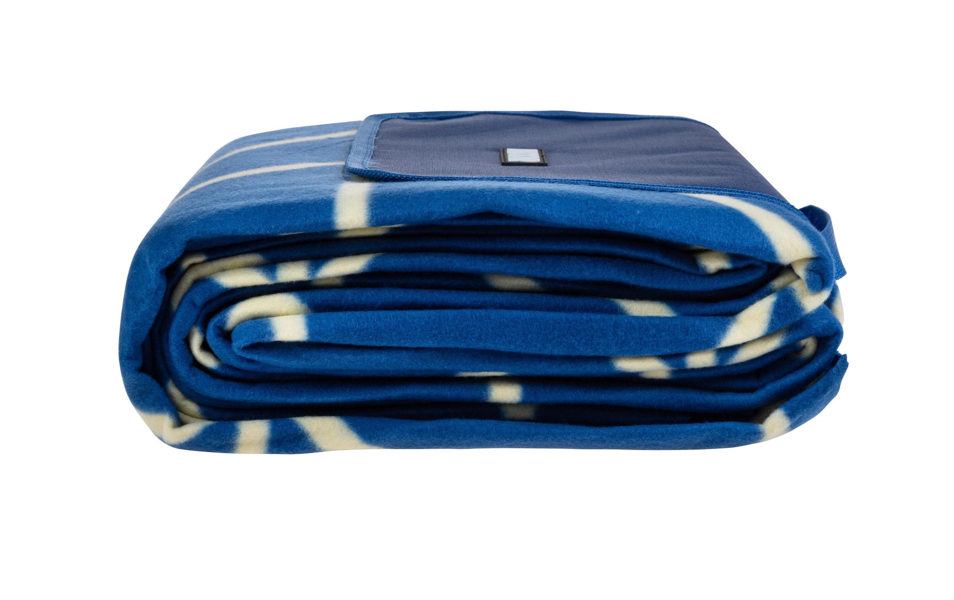 KOOR Onda Wohndecke – Mikropolyester, Blau/Beige – 200 × 250 cm