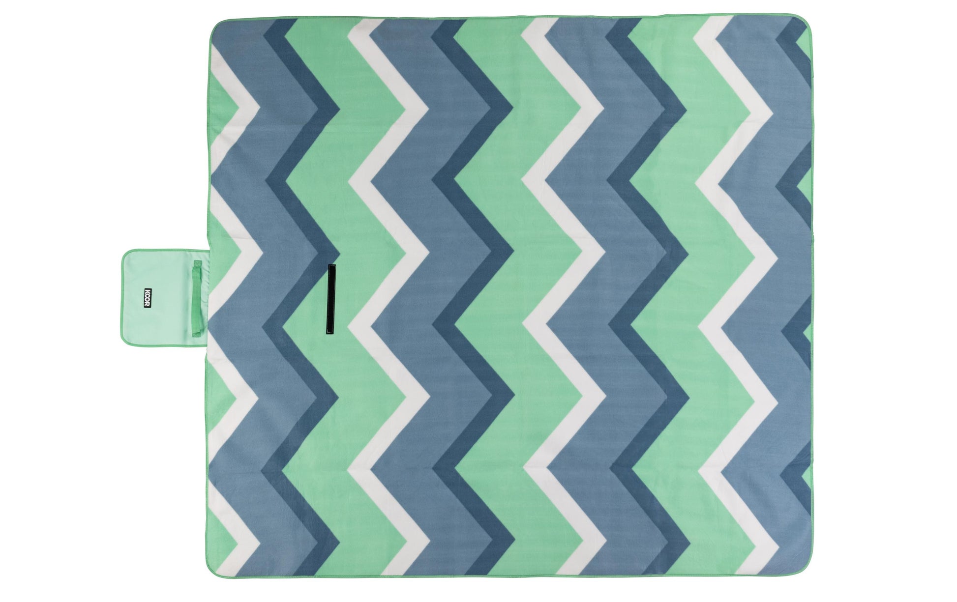 KOOR Wohndecke – Mikropolyester, Mehrfarbig – 200 × 200 cm