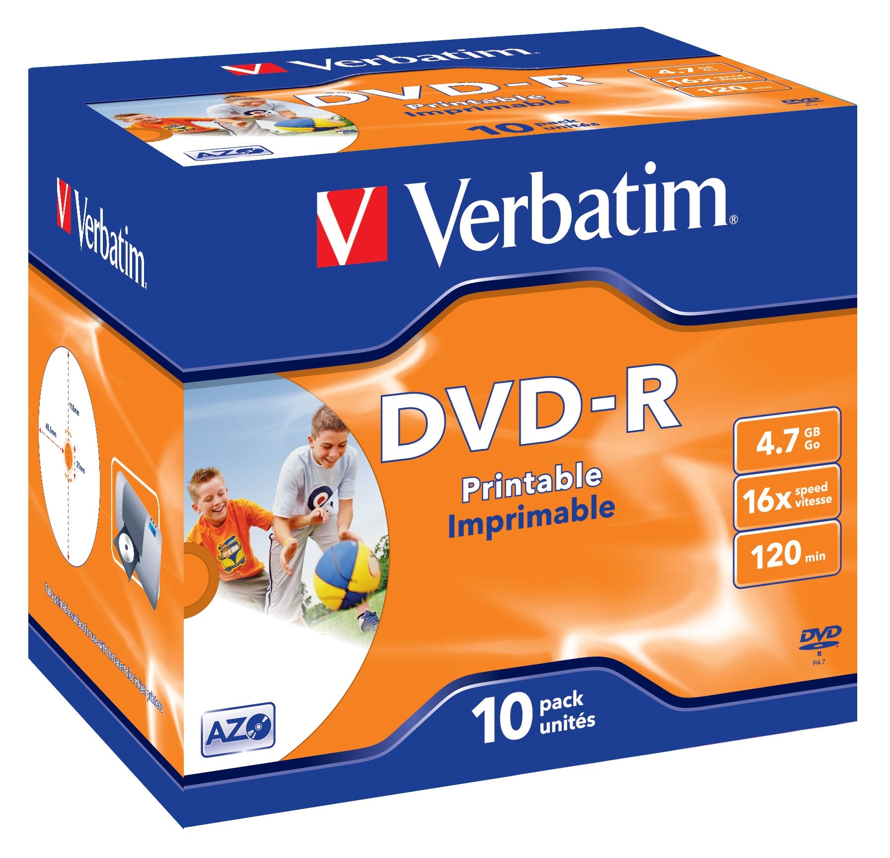 Verbatim Barcode-Etiketten – 10 Stück