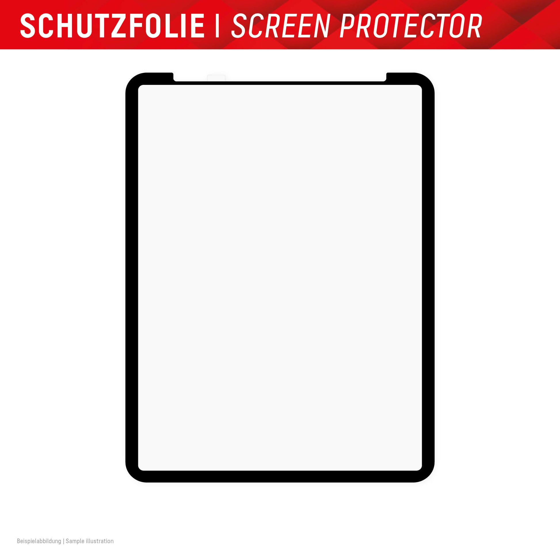 E.V.I. Panzerglas für iPad Pro 12,9" (3.–6. Gen.) – 5H, Anti-Fingerprint