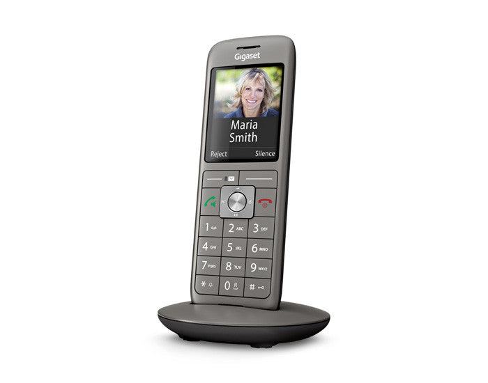 Gigaset CL660 HX – DECT-Telefon mit Basis, 2,4", freisprechen, anthrazit