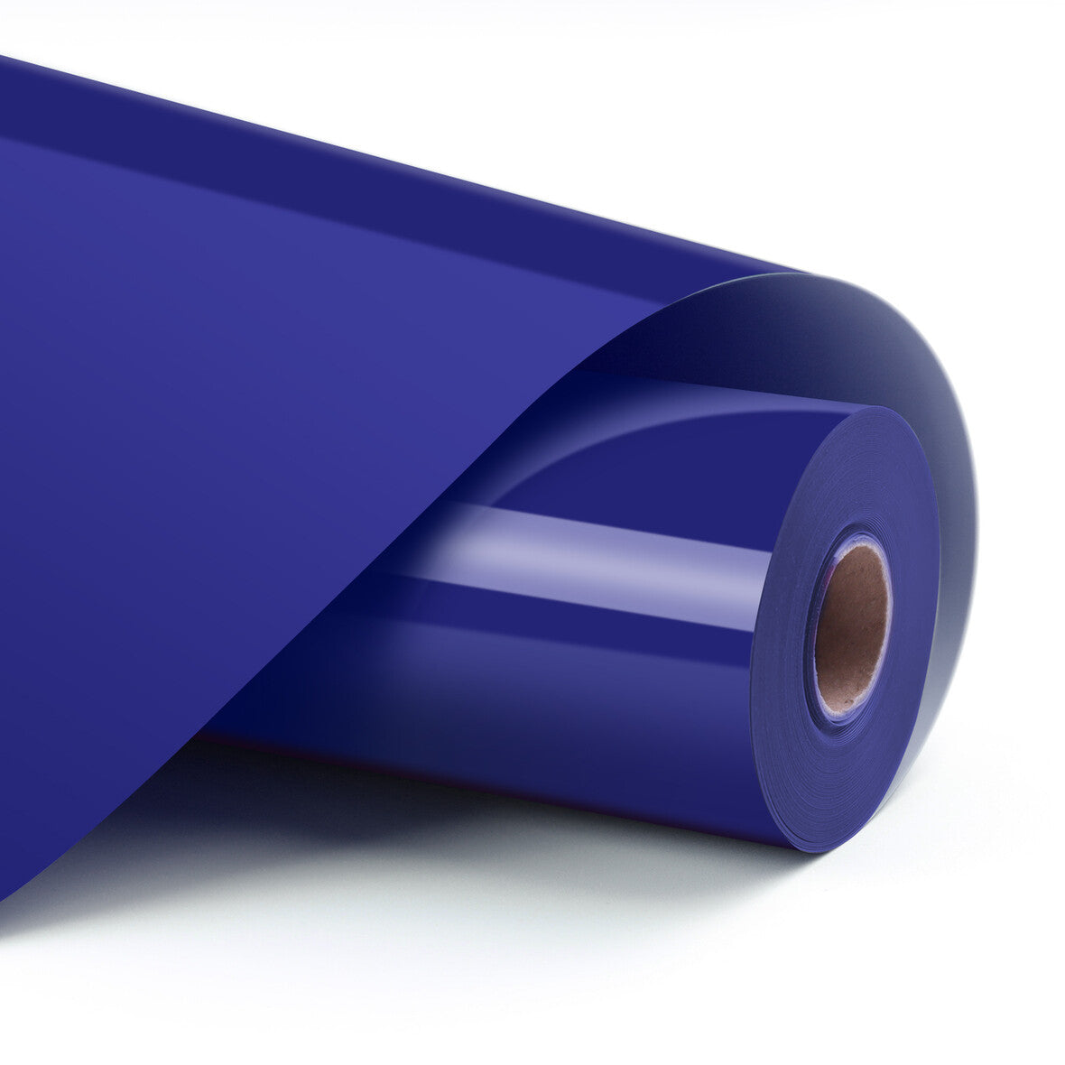 LOKLiK Aufbügelfolie (HTV), Blau, Glänzend, 30,5 × 180 cm, 1 Rolle