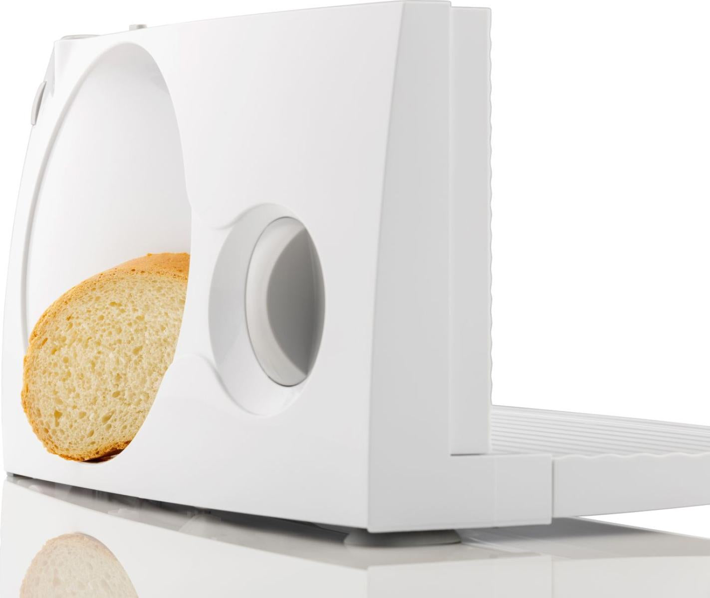 Gorenje Allesschneider R402W – Ø 17 cm, 100 W – weiss/edelstahl