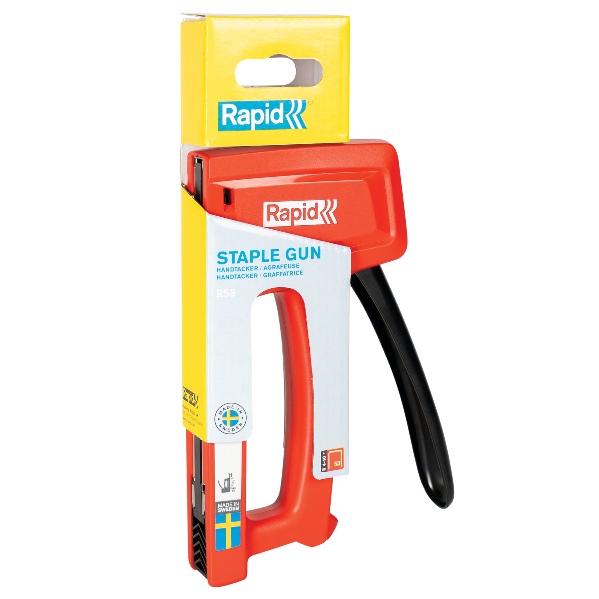 Rapid R53 Handtacker – Typ 53, 4–10 mm