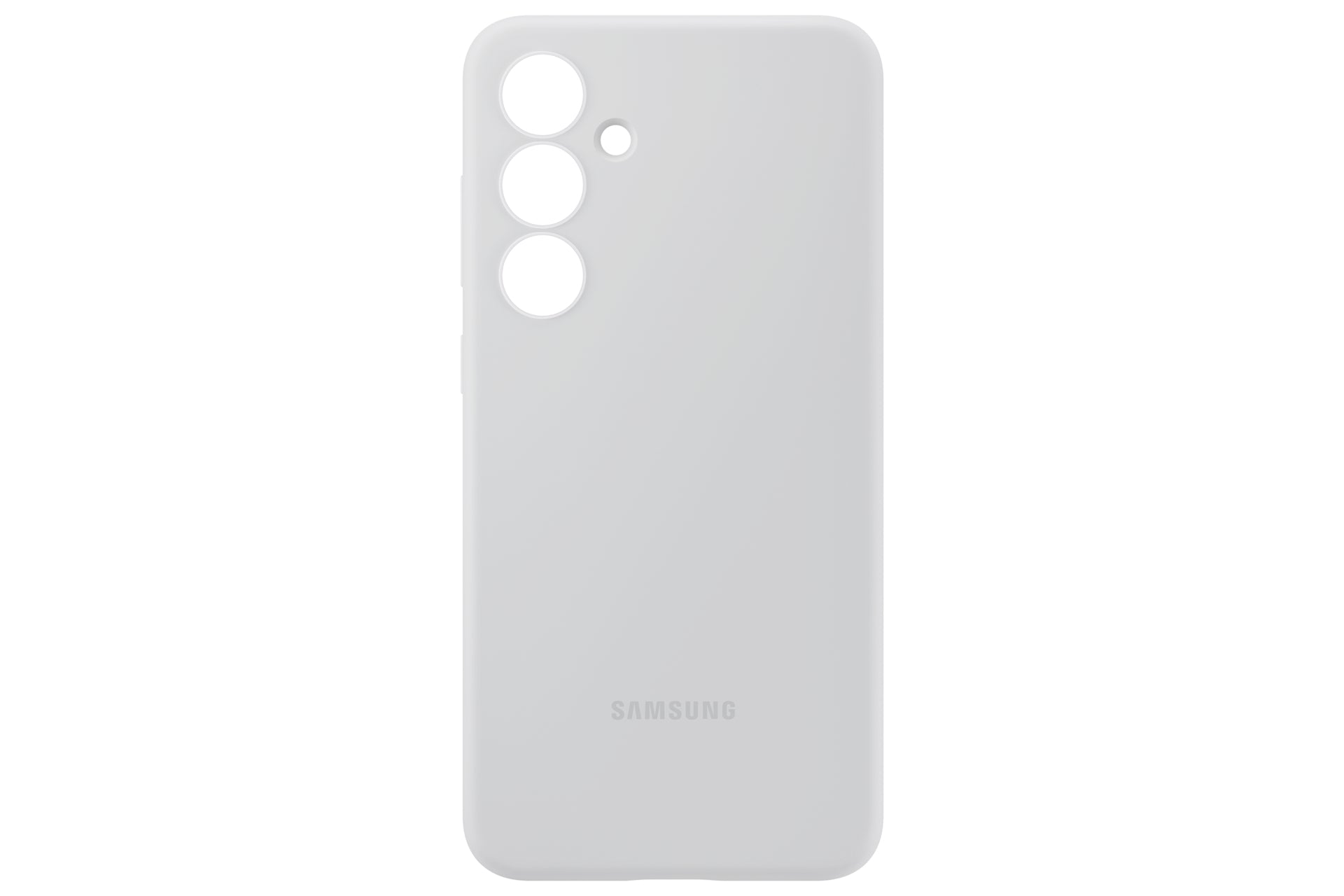 Samsung Backcover – für Samsung Galaxy S24 FE – grau – Silikon