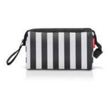 Reisenthel Kosmetiktasche – 4 l – Schwarz/Weiss – Polyester – Summerstripes – 1 Stk.
