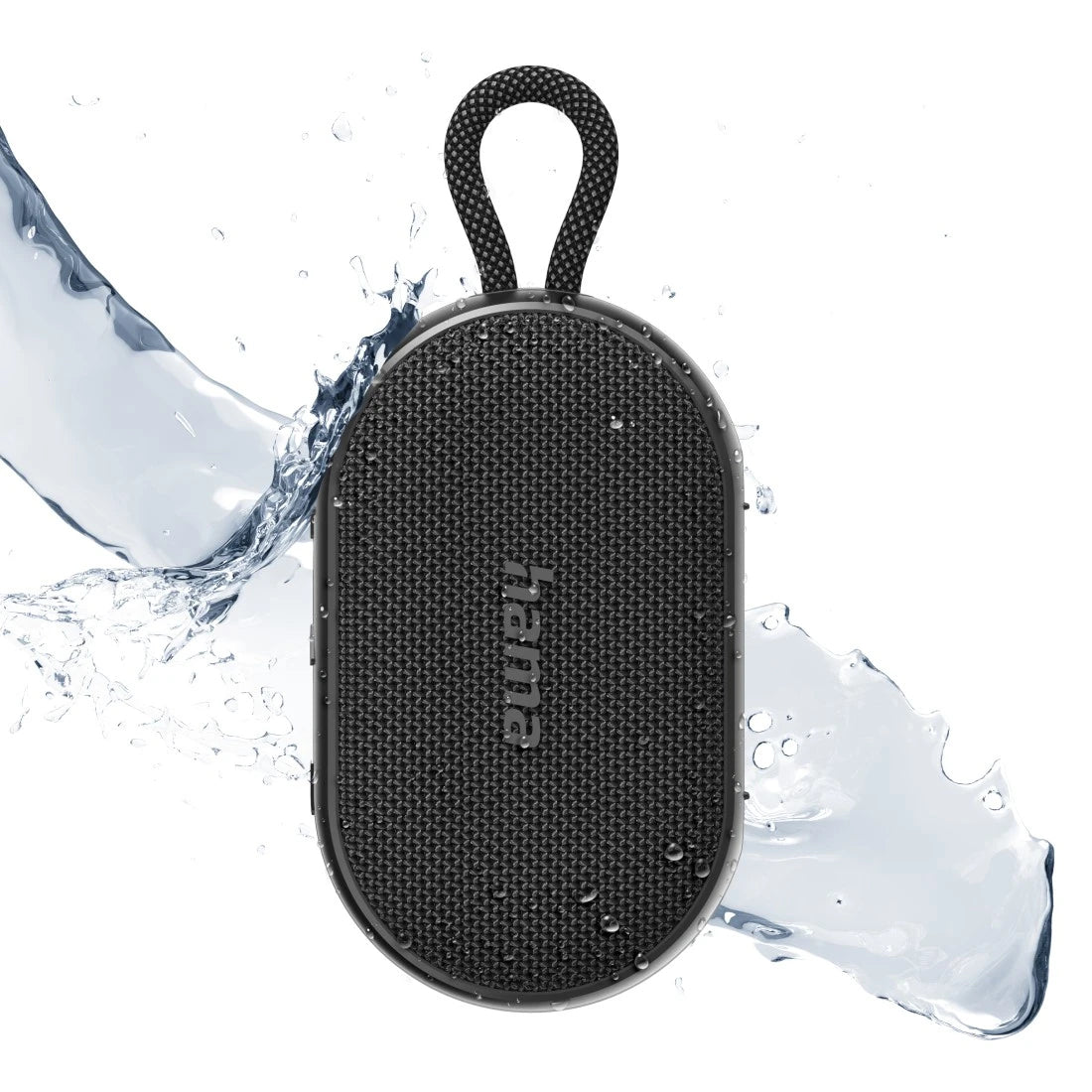 Hama Buddy 3.0 – Bluetooth-Lautsprecher – 6 W, IPX7, 12 h – Schwarz
