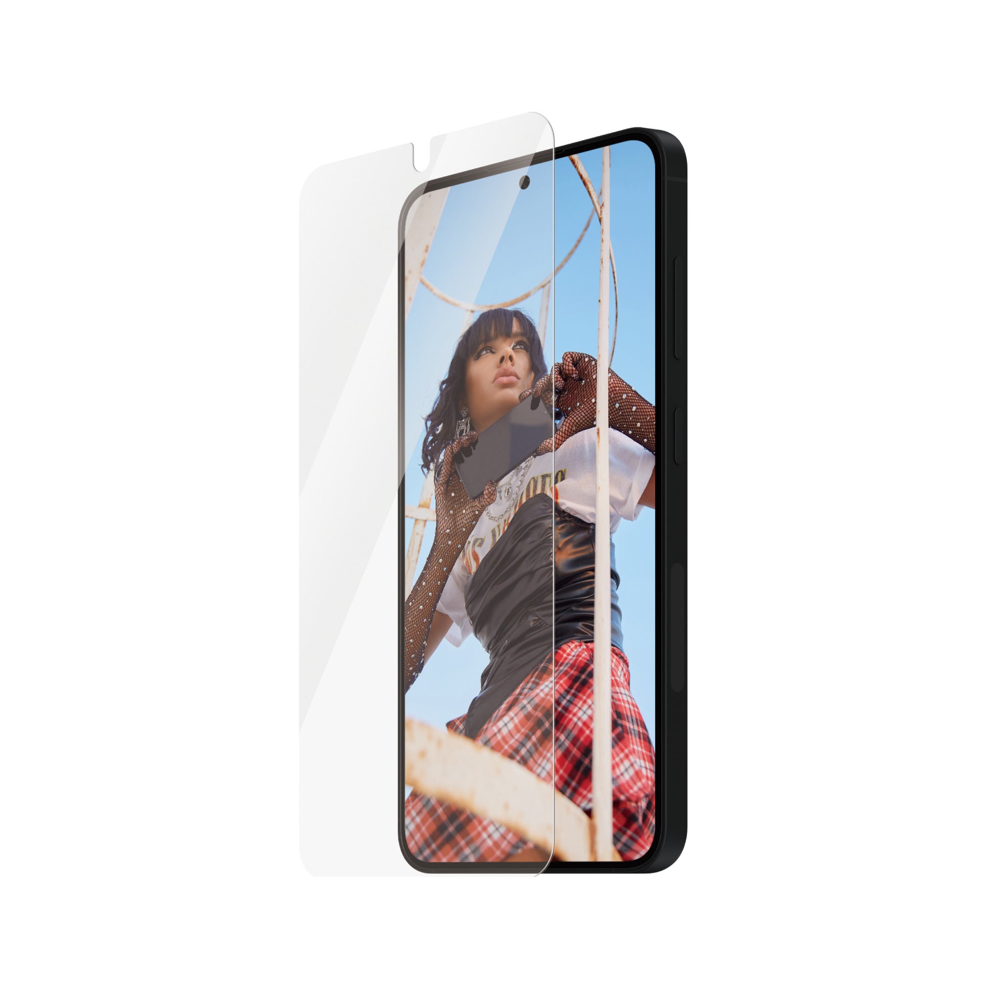 PanzerGlass SAFE. – Displayschutz (Panzerglas), Ultra-Wide Fit – für Galaxy S25/S24 5G – mit Applikator