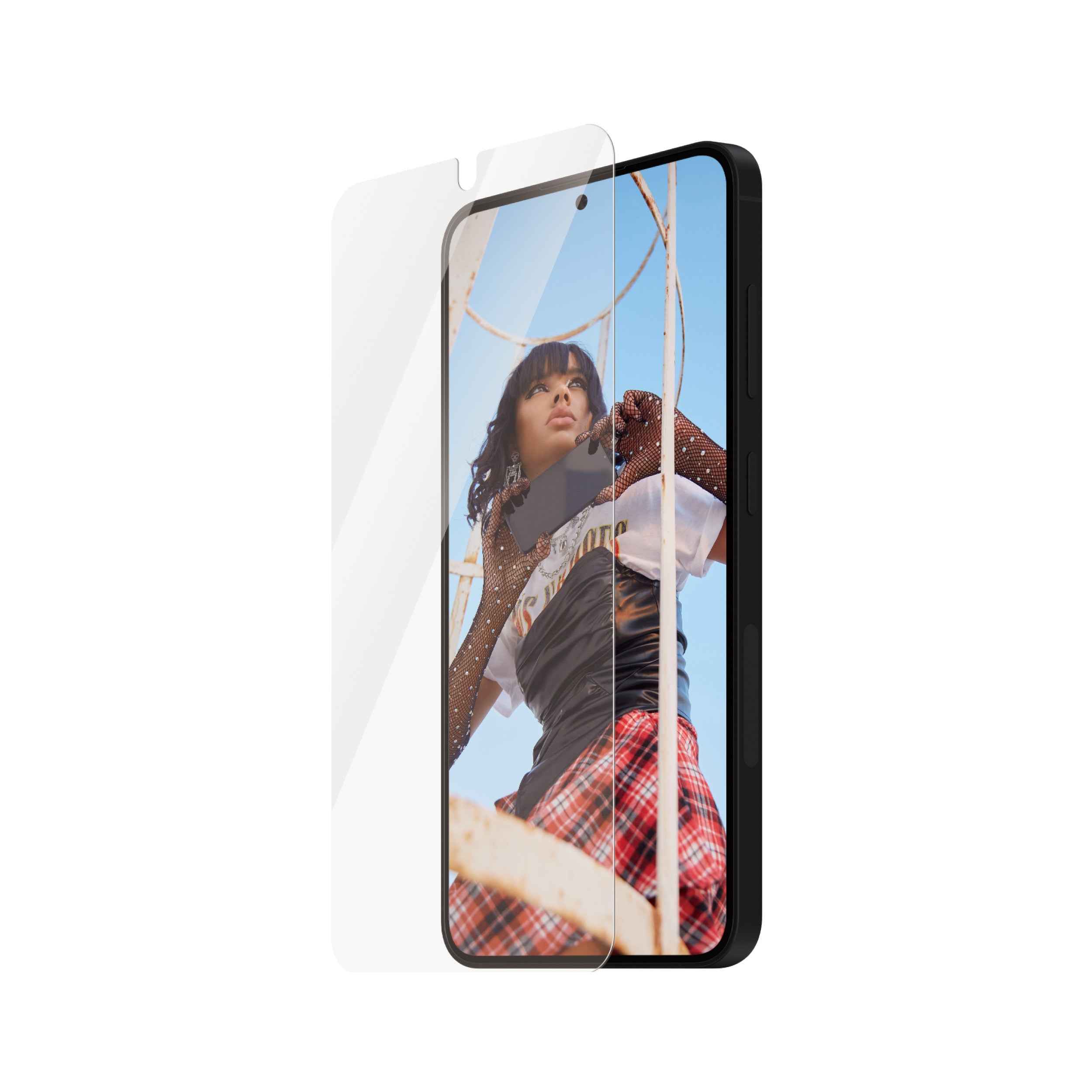 PanzerGlass SAFE. – Displayschutz (Panzerglas), Ultra-Wide Fit – für Galaxy S25/S24 5G – mit Applikator