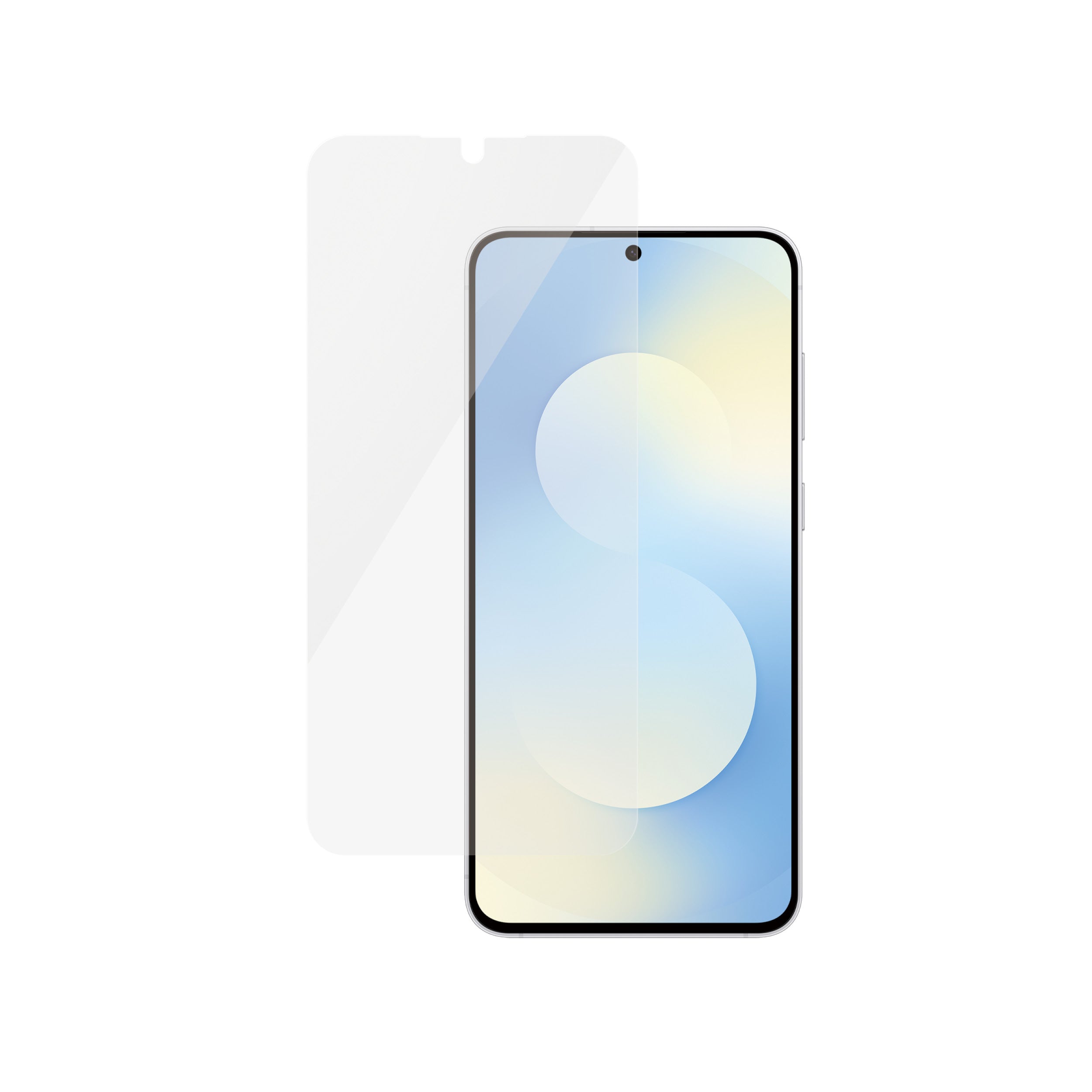 PanzerGlass Ultra Wide Fit – für Samsung Galaxy S25 FE – kratzfest, mit Easyaligner