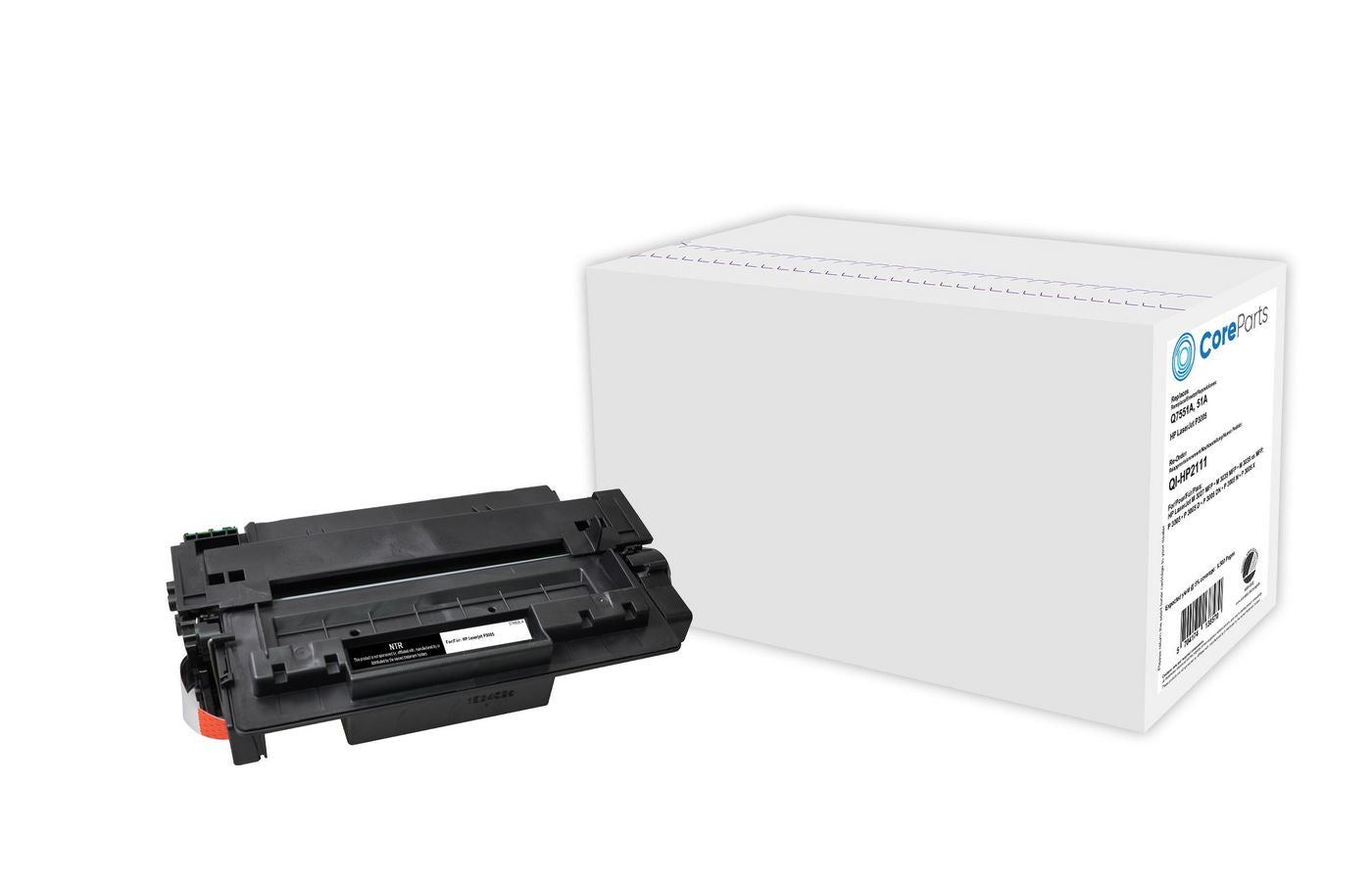 CoreParts 51A (Q7551A) Schwarzer Toner – Kompatibel – 6'500 Seiten – für HP LaserJet P3005
