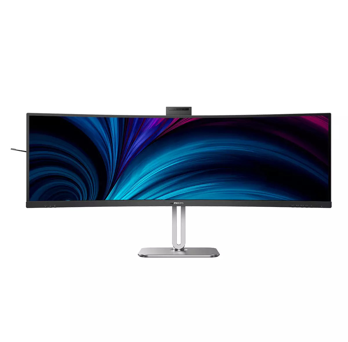 Philips 49B2U6900CH/00 – Monitor, 48,8", 450 cd/m², Webcam, KVM, 3× USB-C, Gebogen, VESA 100 × 100, Schwarz
