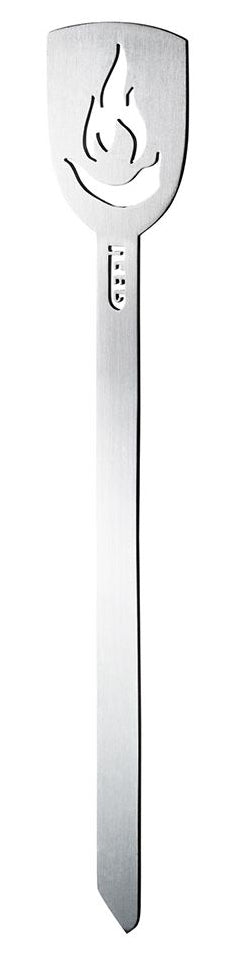 GEFU Burger-Spiesse 19 cm, 2er-Set, Edelstahl, Silber