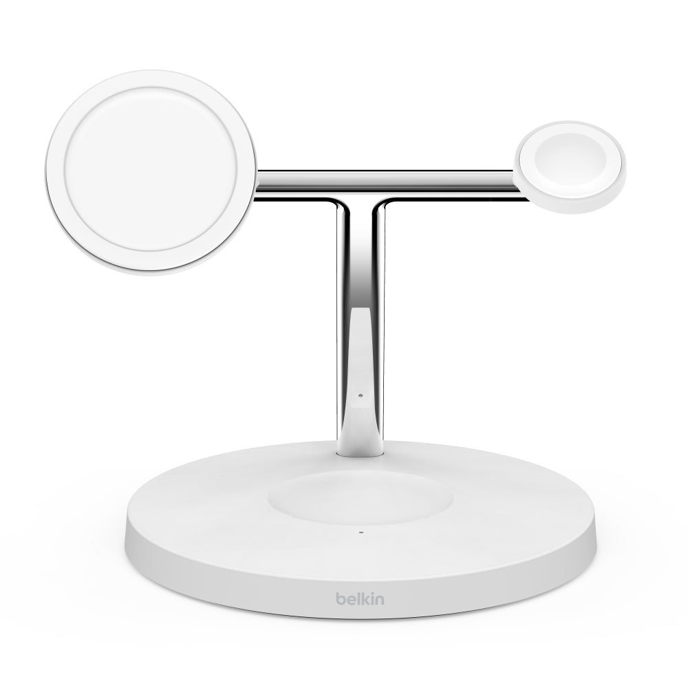 Belkin Ladestation – Qi, 3-in-1, MagSafe-kompatibel – für iPhone 12, iPhone 13