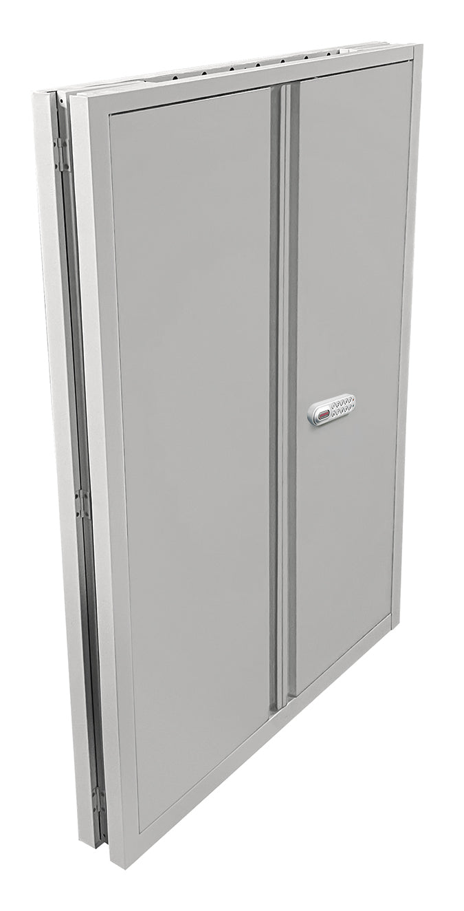 Phoenix Safe Co. SCF1491GGE – Aktenschrank, 3 Tablare, abschliessbar, Stahl, 915 × 370 × 1400 mm, hellgrau